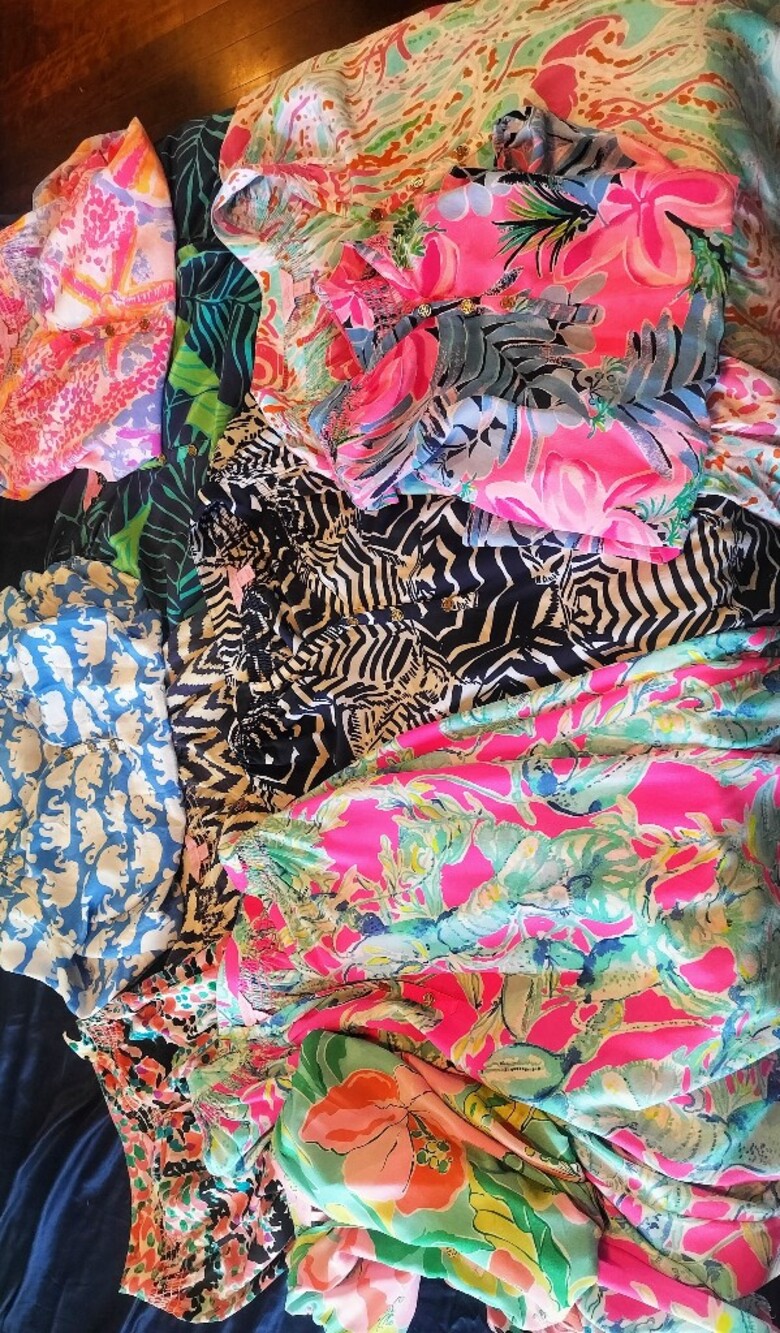 Lot Of 10 Lilly Pulitzer Elsas